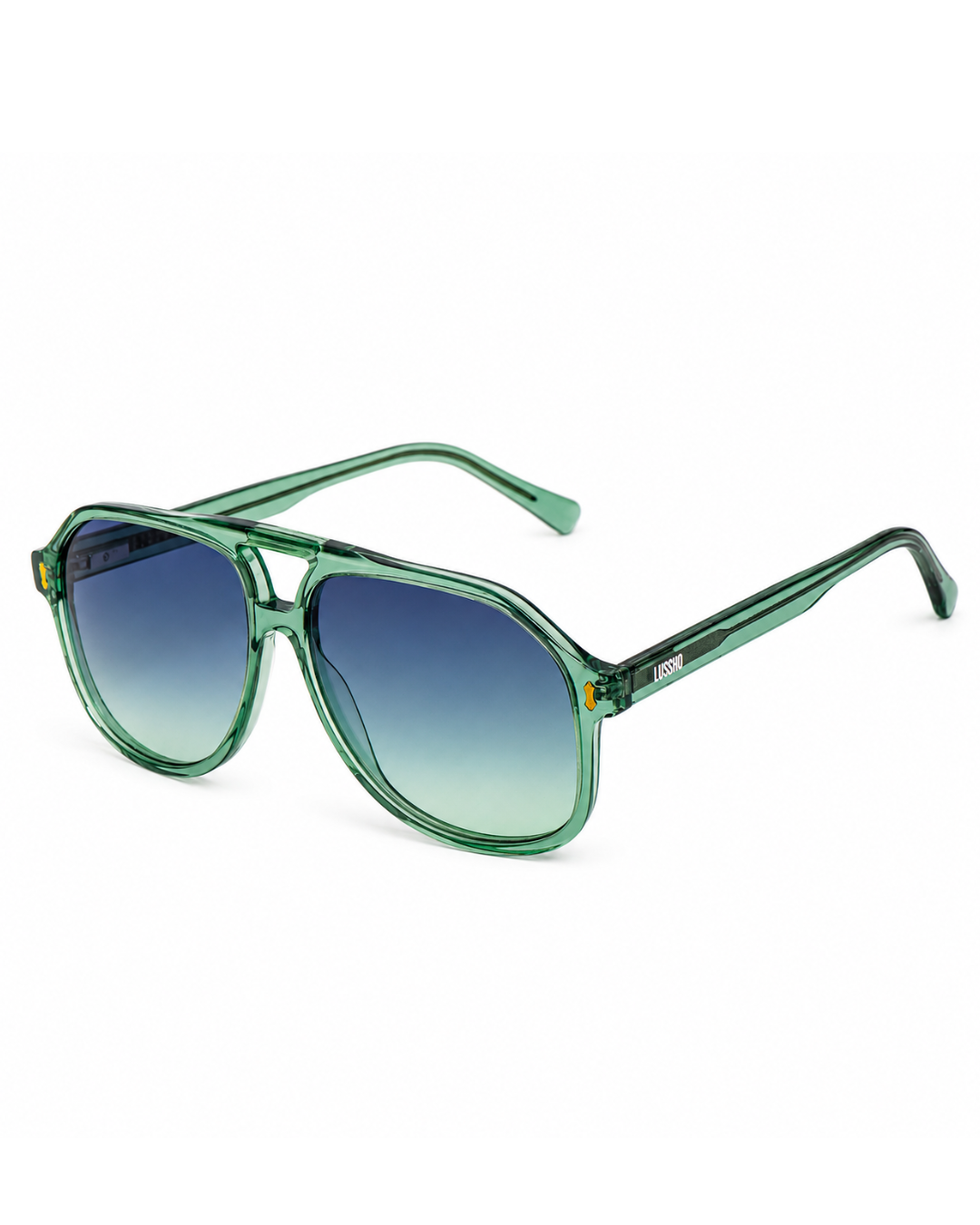 LUSSHO Monarch Sunglasses - Acetate frames, Polarized lens + UV400