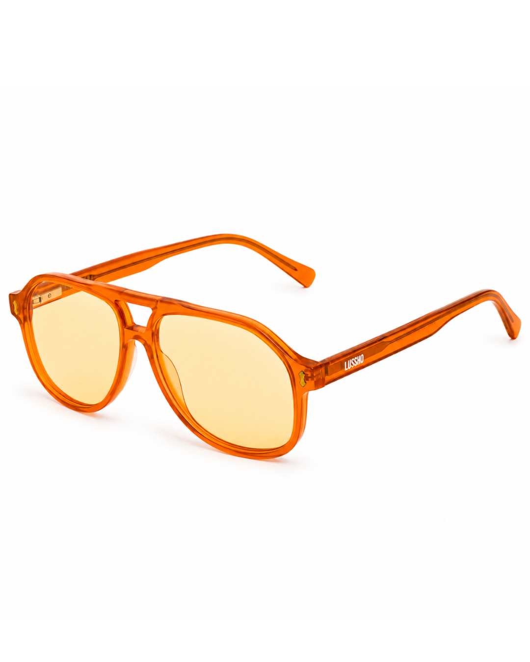 LUSSHO Majestique Sunglasses - Acetate frames, Polarized lens + UV400