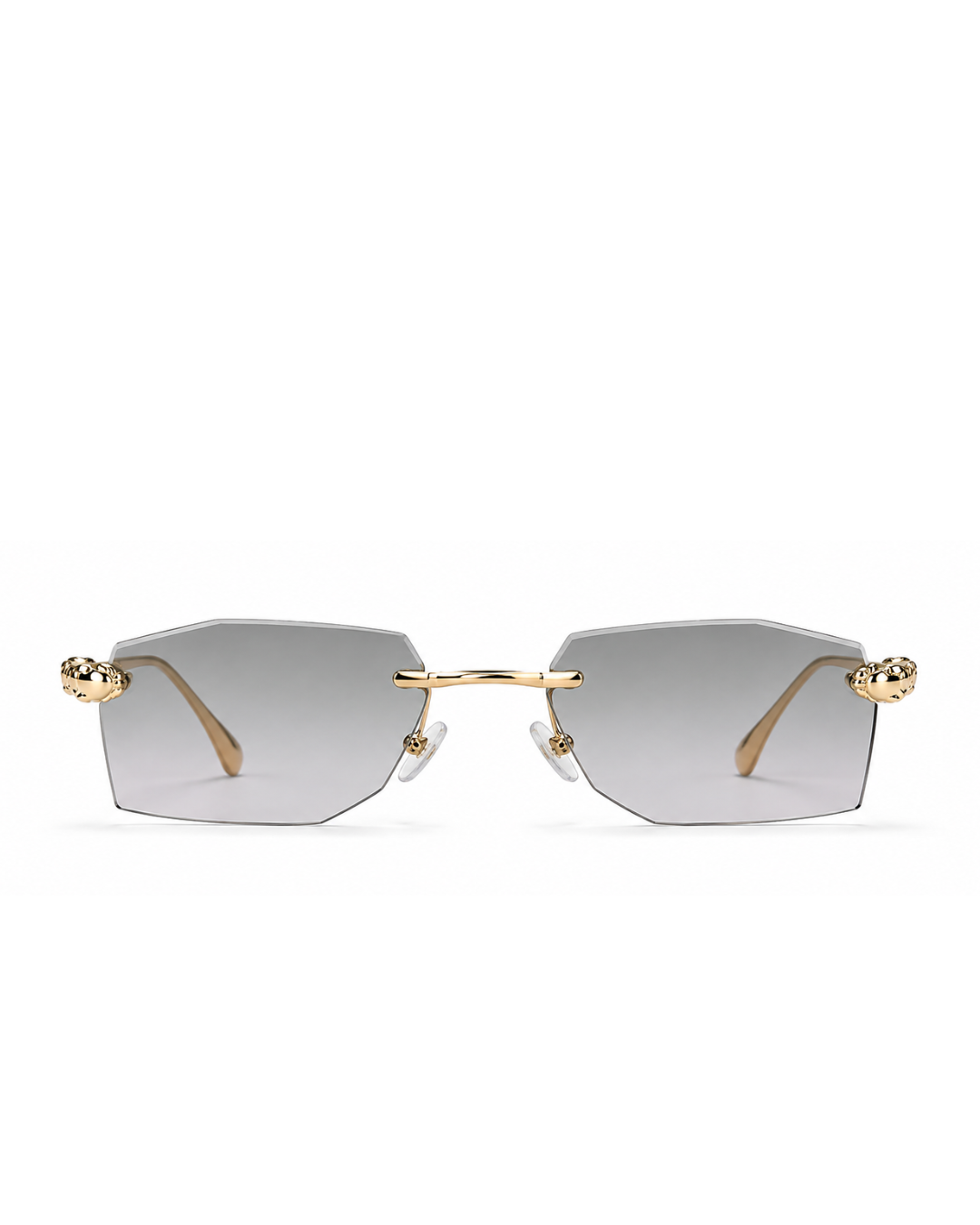 Unisex Sunglasses - Grey Shine | UV400 Protection + Leather Case Included