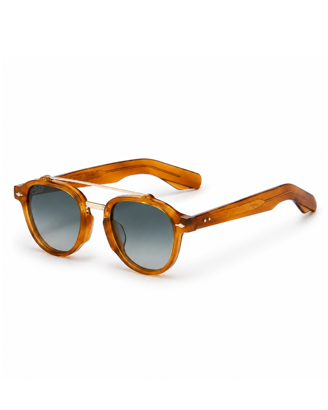 LUSSHO Montreuil Sunglasses - Acetate frames, Polarized lens + UV400