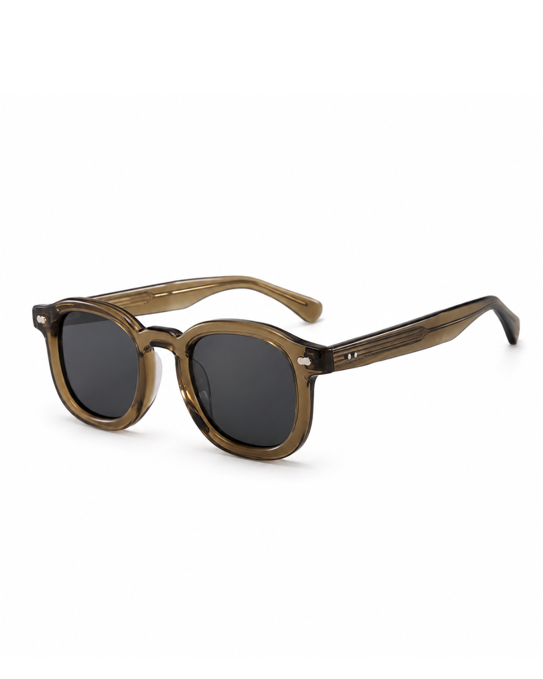 LUSSHO Axton Sunglasses - Acetate frames, Polarized lens + UV400