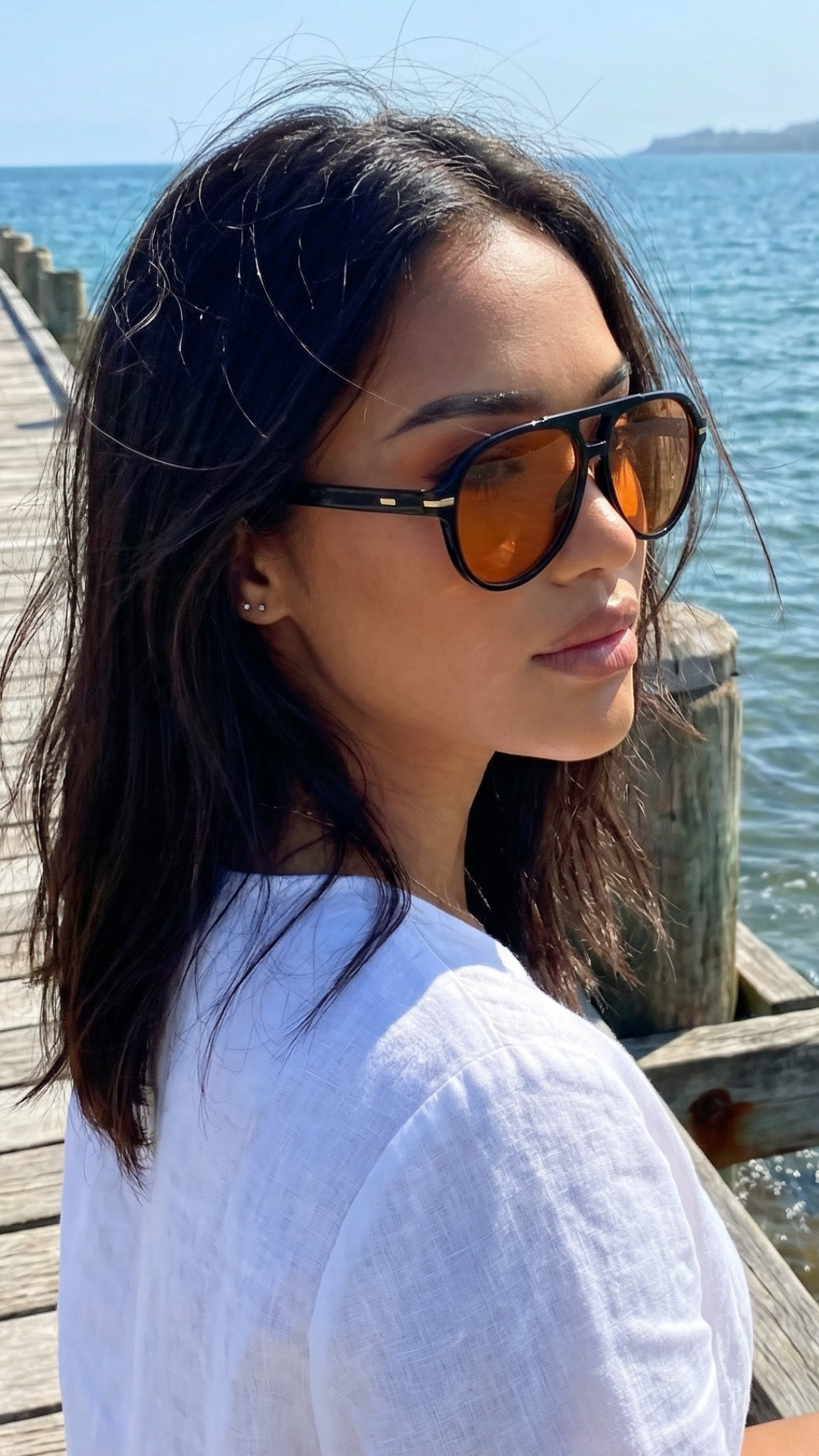 Casual Orange Reality - Unisex Sunglasses
