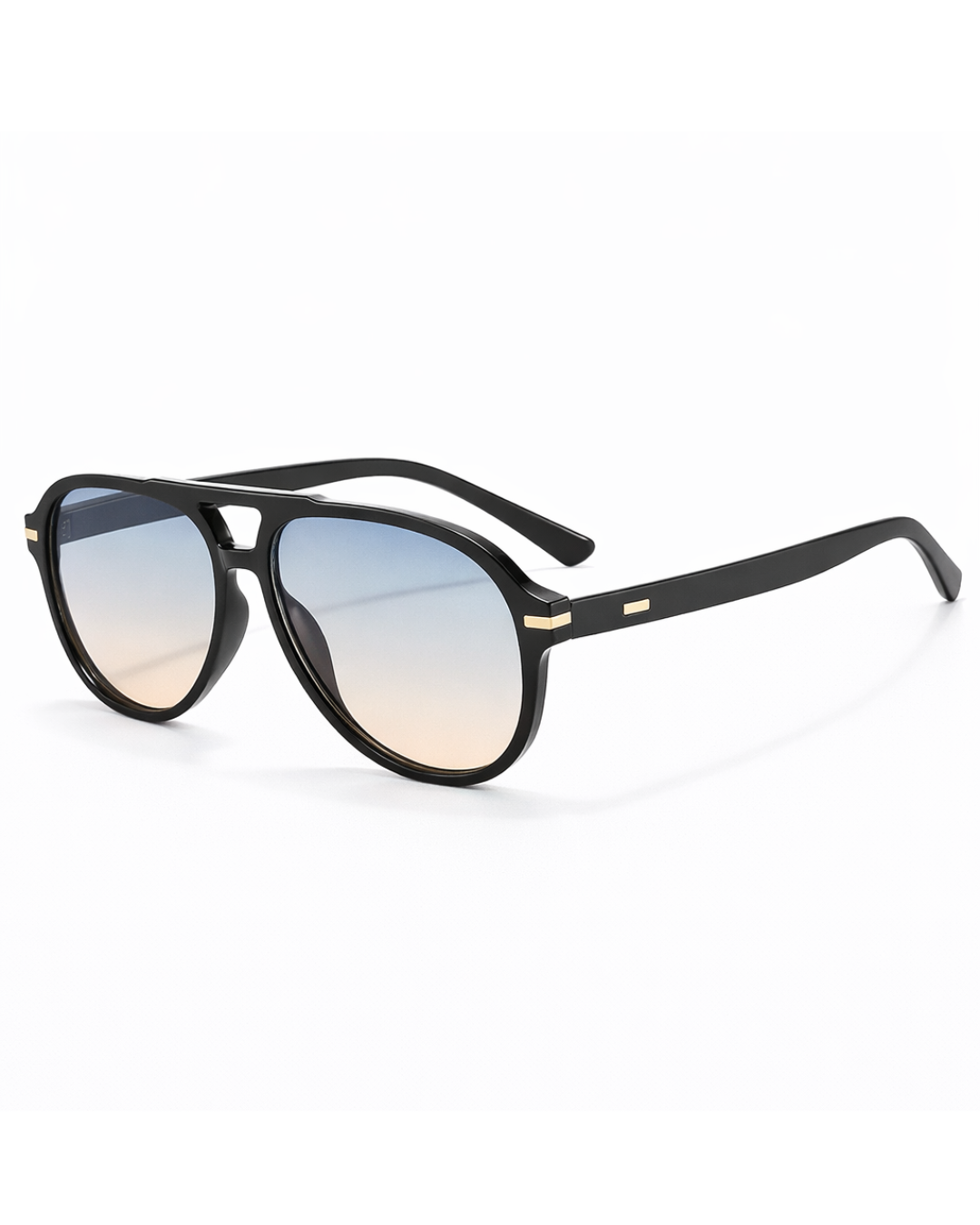 Unisex Sunglasses - Casual Blue | UV400 Protection + Leather Case Included