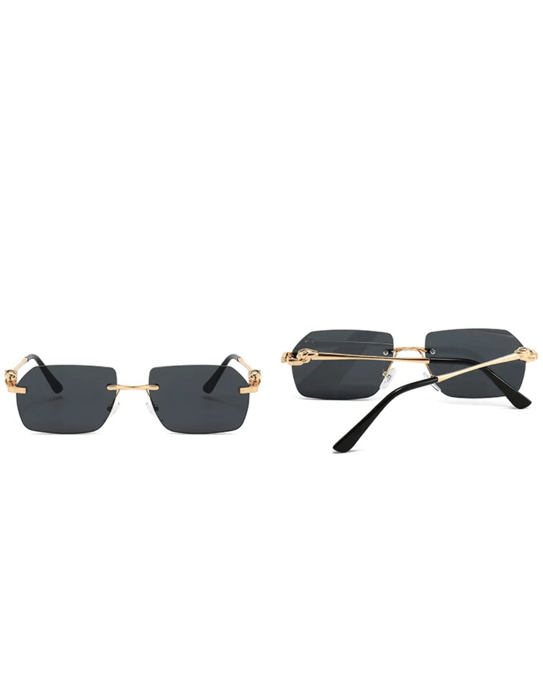 Ochelari de soare Unisex - Noirette | Protecție UV400 + Toc piele inclus - LUSSHO